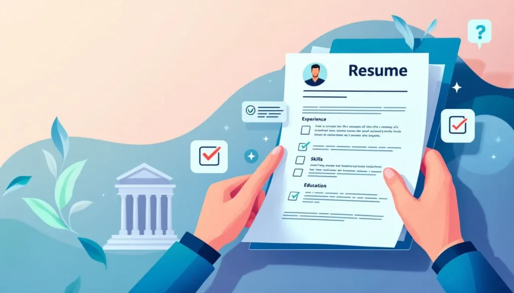 การสร้างเรซูเม่ให้เหมาะกับองค์กร