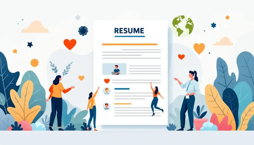 การใช้ประสบการณ์อาสาสมัครในเรซูเม่