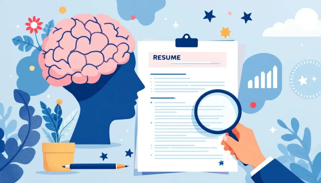 จิตวิทยาในการเขียนเรซูเม่
