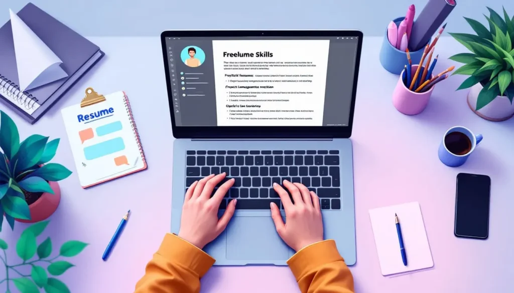 เขียนเรซูเม่สำหรับฟรีแลนซ์