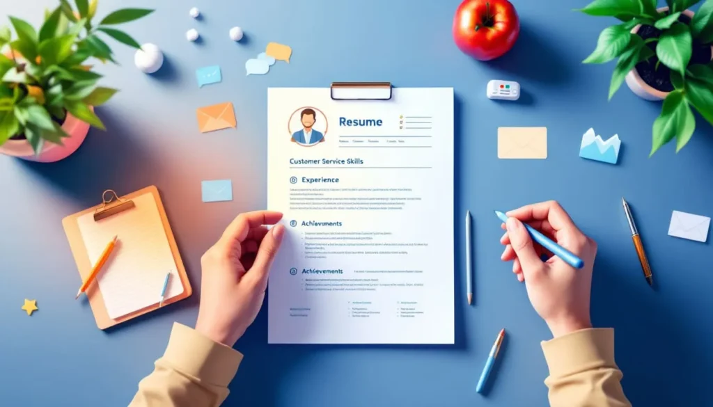 เรซูเม่สำหรับงานบริการลูกค้า