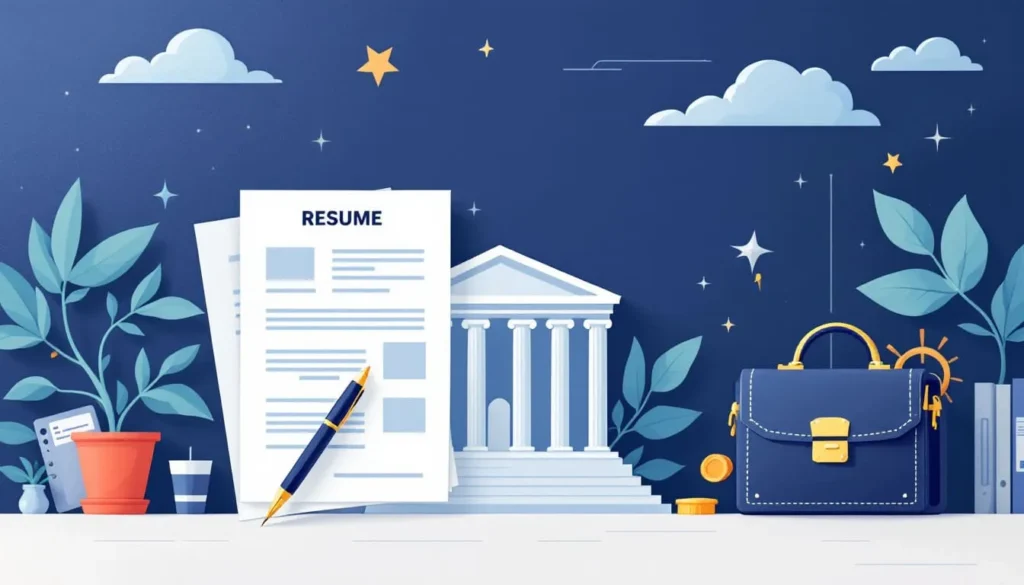 เรซูเม่สำหรับงานราชการ