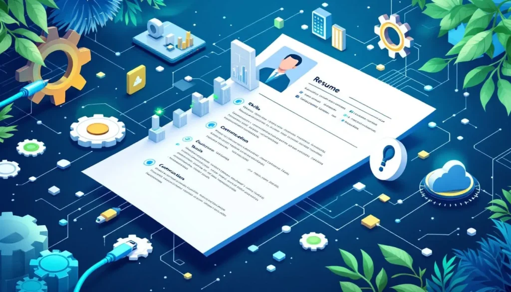 เรซูเม่สำหรับงานสนับสนุนด้านเทคโนโลยี