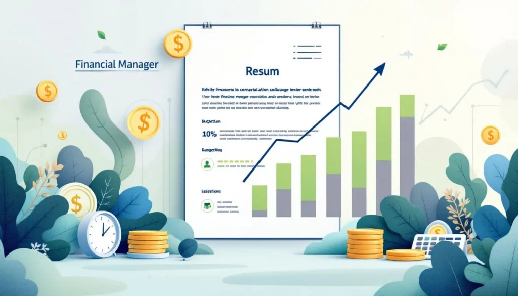 เรซูเม่สำหรับผู้จัดการการเงิน