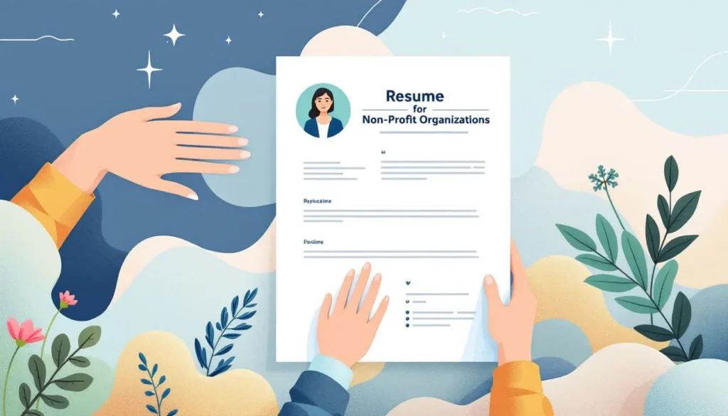 เรซูเม่สำหรับองค์กรไม่แสวงหาผลกำไร