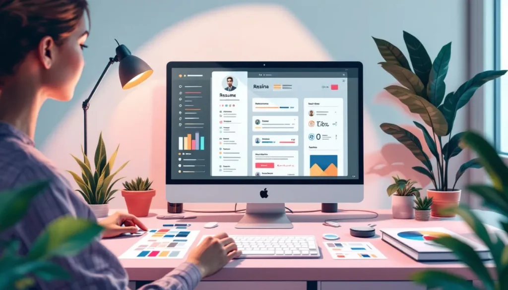 ไอเดียการออกแบบเรซูเม่